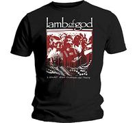 Lamb of God - T-Shirt # S Black Unisex is Enough [Import]