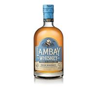 LAMBAY WHISKEY, Small Batch Blend, Whisky Irlandais Triplement Distillé, Fruité & Non Tourbé, 40° 70cl