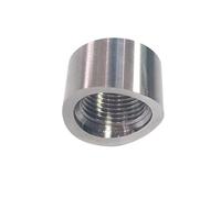 Lambda Sonde O2 Embout de Soudure pour sonde Lambda M18x1.5 écrou de Base soudé cranté Embouts de Montage pour sonde O2