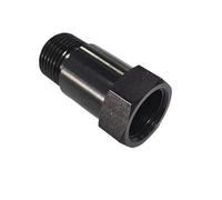 Lambda Sonde O2 Entretoise de sonde lambda M18x1.5 CNC 43 mm adaptateur anti-poussière pour sonde lambda correction du voyant moteur