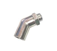 Lambda Sonde O2 Raccord adaptateur d'extension de tuyau d'échappement pour interface de capteur d'oxygène à 135 degrés