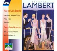 Lambert, C. - Concerto Piano/Merchant Seamen Suite/&
