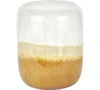 Lambert Zuccari Vase verre, albâtre/désert H 22,5 cm P 18 cm 17521