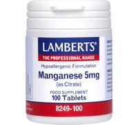 Lamberts Manganeso 5mg 100 Comprimés