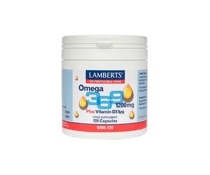 Lamberts Omega-3,6,9+ Vitamine D3 120 Capsules