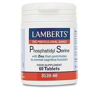 Lamberts Phosphatidyl Serine 100mg With Zinc, 60onglets