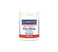 Lamberts Zinc 25 Mg 120 Comprimés
