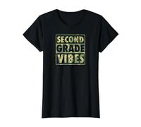 L'ambiance de la deuxième année Correspond à la u Primaire T-Shirt Graphique avec Valeur