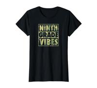 L'ambiance de neuvième année Correspond à la u Primaire T-Shirt Graphique avec Valeur