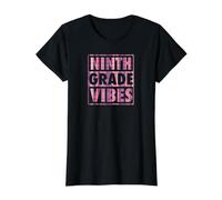 L'ambiance de neuvième année Correspond à la u Primaire T-Shirt Graphique avec Valeur