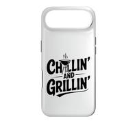 L'ambiance Estivale Amusante pour Les Amateurs de Barbecue Chillin' and Grillin' Coque pour iPhone Air