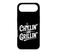 L'ambiance Estivale Amusante pour Les Amateurs de Barbecue Chillin' and Grillin' Coque pour iPhone Air
