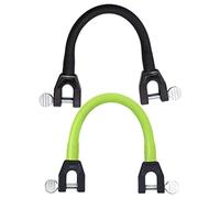 Lambo 2 Connecteur De Pointe De Ski pour Enfant, Connecteur De Ski Entraîneur De Ski en Acier Inoxydable, Portable Aide À L'Entraînement Au Ski Accessoires De Snowboard pour Enfant Débutants