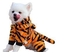 Lambo Costume de dinosaure pour chien - Transformez votre animal de compagnie en costume de dinosaure ou de tigre comme accessoire de cosplay - Accessoire de fête d'Halloween - Costume de cosplay pour
