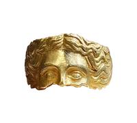 Lambo Déesse Vénus Face | Bague d'index Chic à la Mode,Bague Grecque apaisante et Charmante, Bague Vénus Antique pour fête en Plein air