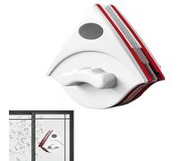 Lambo Nettoyage Vitres Magnétique, Lave Vitre Magnétique Double Vitrage, Outil Nettoyage Vitres pour Bureaux À Domicile École Appartement Dortoir Hôtel, avec CorAnti-Chute