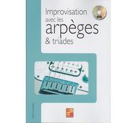 Méthodes et pédagogie CARISCH LAMBOLEY DENIS - IMPROVISATION AVEC ARPEGES & TRIADES + CD Guitare acoustique