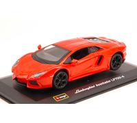 Lamborghini Aventador 2010 Orange 1:32 Modèle 43062 BBURAGO