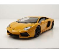Lamborghini Aventador LP700-4 2011 Jaune Métallique Modèle Réduit 1:24 Welly