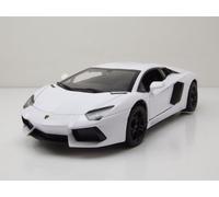 Lamborghini Aventador LP700 Modèle de Voiture Blanc 1:18 Rastar