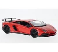 Lamborghini Aventador LP750-4 SV, Hellrot, 0, Modellauto, Fertigmodell, Bburago 1:24