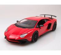 Lamborghini Aventador LP750-4 SV Rouge Modèle Réduit 1:24 Burago