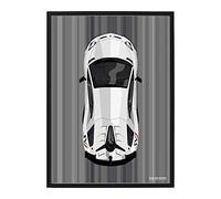 Lamborghini Aventador SVJ sur poster 50 x 70 cm - Voiture Poster Chambre d'enfant/Bureau