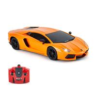 Modèle réduit de voiture contrôlée par radio Lamborghini Aventador. Échelle 1:24 Orange Orange G