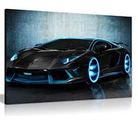 Lamborghini Aventador Tron Impression sur toile 61 x 40 cm