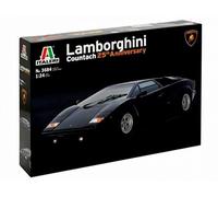 Lamborghini Countach 25E Anniversaire Kit En Plastique Modèle 1:24 ITALERI