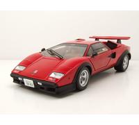 Lamborghini Countach Rouge Walter Wolf Maquette de Voiture 1:18 Kyosho