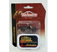Lamborghini Countach S Mat Noir 1:64 Echelle Majorette 60 Ans Anniversaire Ed