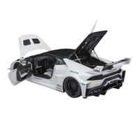 Lamborghini Huracan GT LB-Silhouette Works blanche et noire, mod le r duit l' chelle 1/18 par Autoart