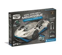 Clementoni - Coffret de Construction Lamborghini Huracán STO dès 8 Ans - Jouet Voiture Hypercar Enfant - Activité Manuelle - Plusieurs Modèles - Application liée - Idée Cadeau - Fabriqué en Italie