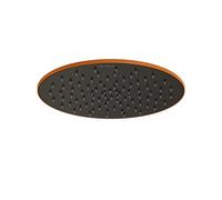 Lamborghini Spectra Douche de tête plate en acier inoxydable, WLS9905-PGMFBTL,