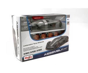 Lamborghini Troisième Millénaire 2020 Silvergun Plastique Kit 1:24 Model 39287