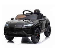 ATAA Lamborgini Urus 12v - Noir- Voiture électrique pour Enfants avec Batterie 12v, Logos et emblèmes, phares, Radio FM et télécommande pour Parents