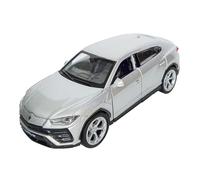Lamborghini Urus Welly 92 Voiture miniature en métal avec moteur à rétraction Modèle de voiture jouet Cadeau 4 variantes Welly 92 (argent)
