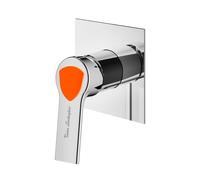 Lamborghini Vortex Mitigeur de douche à combiner avec un corps d’encastrement, VOR1990-CR+LEV002A-CRFB,