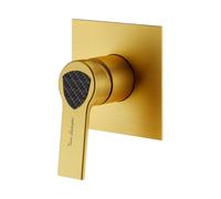 Lamborghini Vortex Mitigeur de douche à combiner avec un corps d’encastrement, VOR1990-OB+LEV002A-OBCA,