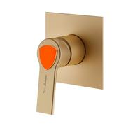 Lamborghini Vortex Mitigeur de douche avec corps d’encastrement, VOR1990-OS+LEV002A-OSFB+INT9035-00TL,