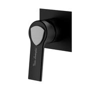 Lamborghini Vortex Mitigeur de douche/de lavabo à combiner avec un corps d’encastrement, VOR9911-NO+LEV002A-NOIN,