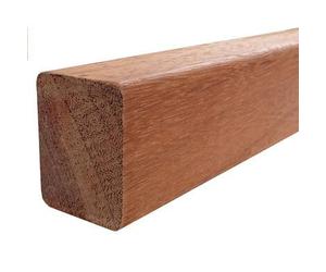 Lambourde de terrasse en bois exotique - L. 250 cm - 60 x 38 mm