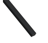 Lambourde terrasse bois composite Noir, ep.3cm, l.5 cm, L.200 cm