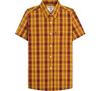 Lambretta - Chemise "SS25" pour homme LB284 (2XLTL) (Bourgogne/or)