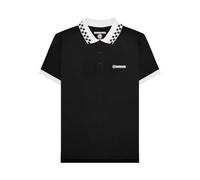 Lambretta Polo à carreaux pour homme, Noir , M