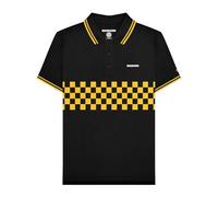 Lambretta Polo bicolore, noir/doré, L