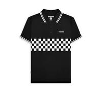 Lambretta Polo bicolore, Noir , L
