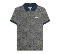 Lambretta Polo Pasly pour homme, bleu marine/gris, L
