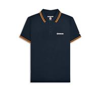 Lambretta Polo pour homme Trgt, Bleu marine/camel, 4XL